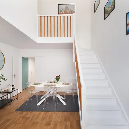 Duplex Cosy 6 Personnes - Parking Gratuit - 15 Min Centre De Paris Metro 13 *