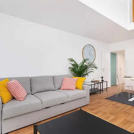 Duplex Cosy 6 Personnes - Parking Gratuit - 15 Min Centre De Paris Metro 13 Apartment *