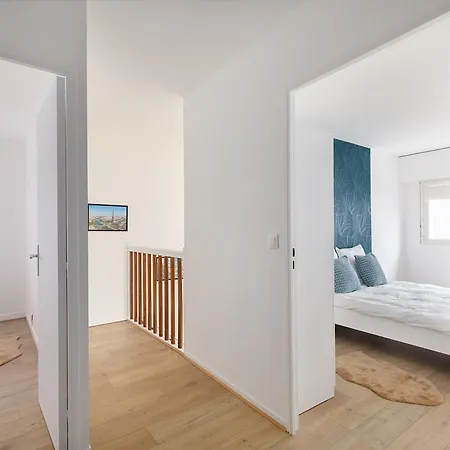 Apartment Duplex Cosy 6 Personnes - Parking Gratuit - 15 Min Centre De Paris Metro 13 Asnieres-sur-Seine