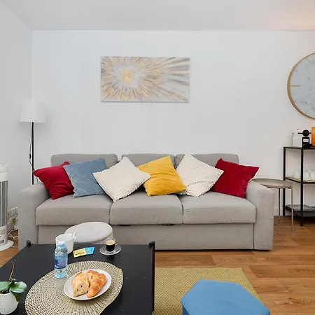 Duplex Cosy 6 Personnes - Parking Gratuit - 15 Min Centre De Paris Metro 13 * Asnieres-sur-Seine